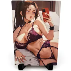 Fatal Fury Mai Shiranui Sexy Anime Waifu Girl Doujin Lewd Goddess Story Art Card - Image 3