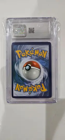 Pokemon TCG SWSH061 Pikachu v Black Star Promos Holo Card Near Mint CGC 8.5 - Image 2