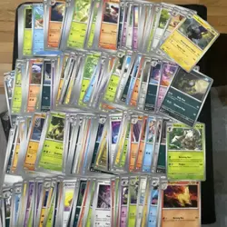 Pokemon Random Bulk Lot 200 Cards MEW/TWI/WHT/SCR/DRI/MEG/JTG - Image 1