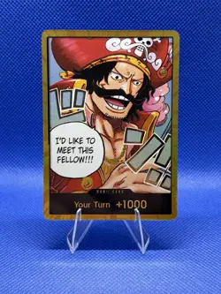 DON!! Card (Gol.D.Roger) (Gold) Carrying On His Will Foil - Image 1