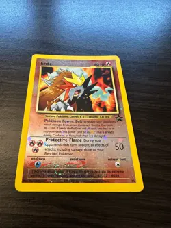 Entei Black Star Promo 34 Reverse Holo Vintage Pokemon TCG Card - Image 1