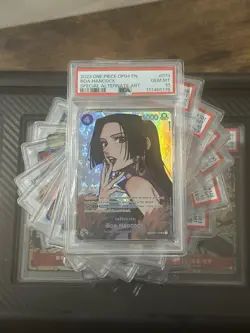 2023 ONE PIECE OP04-KINGDOMS OF INTRIGUE #078 BOA HANCOCK PSA 10 - Image 1