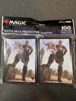 Magic The Gathering Ultra Pro Matte Deck Protector Sleeves 100 CT - Image 1