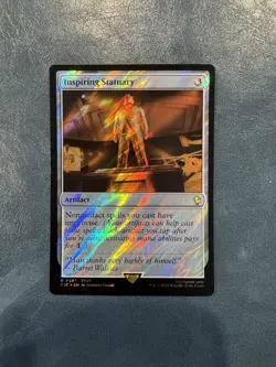 x1 Inspiring Statuary R MTG Commander: Final Fantasy M/NM, English - Image 1