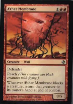 Aether Membrane - Duel Decks: Venser vs. Koth: #48, Magic: The Gathering Lp R99 - Image 1