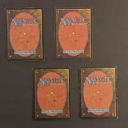 *** Red Elemental Blast x4 Revised *** MtG Magic 1994 VINTAGE FAST SHIPPING - Image 2