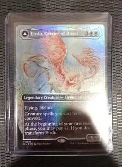 MTG Eirdu, Carrier of Dawn and Twilight (Borderless) Lorwyn Eclipsed - Image 1