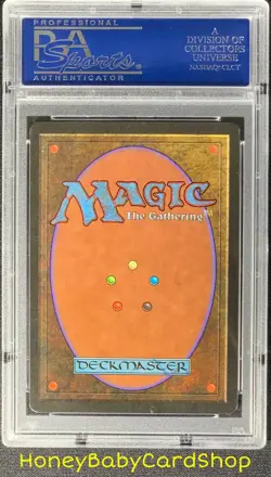 MTG Limited Edition Beta 1993 Library of Leng PSA 8 NM/MT Old School 93/94 - Image 2