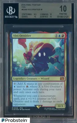 2025 MTG Final Fantasy Foil #0248 Vivi Ornitier BGS 10 PRISTINE - Image 1
