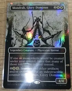 Mondrak, Glory Dominus - Phyrexia: All Will Be - SHOWCASE FOIL - NM - Image 1