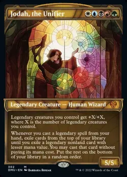 Jodah the Unifier Showcase x1 1x FOIL Dominaria United NM MTG - Image 1