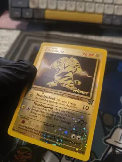 Electabuzz 1 Winner 001/009 Best of Reverse Holo Pokemon - Image 1