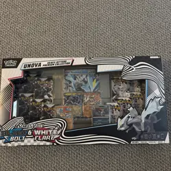 Pokemon Sealed Black Bolt & White Flare Unova Heavy Hitters Premium Collection - Image 1