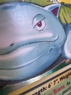 Pokemon TCG Venusaur 15/102 Holo Rare Unlimited Base Set Unlimited:MP Ships Free - Image 5