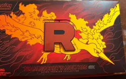 Pokemon TCG Team Rocket's Moltres EX UPC ONLY ACCESSIORIES NO PACKS OR PROMOS - Image 1