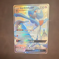 Pokemon TCG Gardevoir GX SV75/SV94 Hidden Fates Shiny Vault Full Art Holo Rare - Image 1