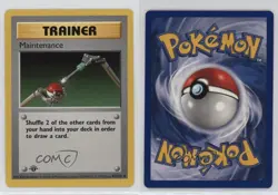 Maintenance Shadowless 1st Ed. Pokemon Base Set #83 1999 - Image 3