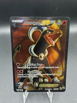 Houndoom EX 153/162 Full Art Holo - Pokemon TCG XY BREAKthrough DMG - Image 1