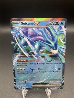 Suicune EX Holo #10 Pokemon TCG Classic: Blastoise Deck NM - Image 1