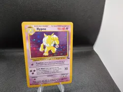 Pokemon TCG WOTC Fossil Holo Hypno 8/62 LP/NM Unlimited (Original owner) - Image 1