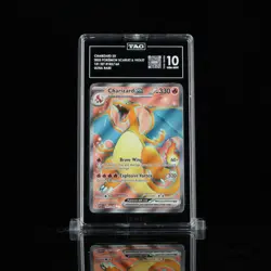 Pokemon Charizard EX 183/165 151 Full Art Ultra Rare TAG GEM MINT 10 - Image 1
