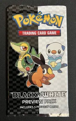 2011 Pokemon Black & White Preview Booster Pack NEW & SEALED - Image 1