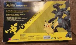 Pokemon TCG: Pikachu & Zekrom GX Premium Collection Tag Team Box Evolving Skies - Image 2