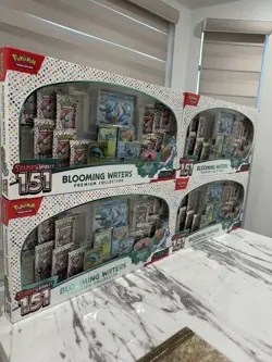 Pokemon Blooming Waters Scarlet & Violet 151 Premium Collection SEALED Set of 4 - Image 2