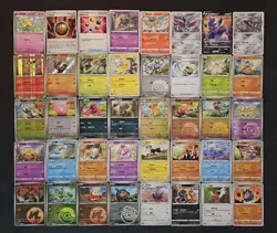 2025 Pokemon TCG S-Chinese Master Ball Sprigatito Rockruff Pikachu Lot 40 JL89 - Image 1