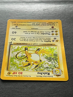 Raichu 16/130 - Base Set 2 Pokemon Card - Holo NM/LP - Image 3