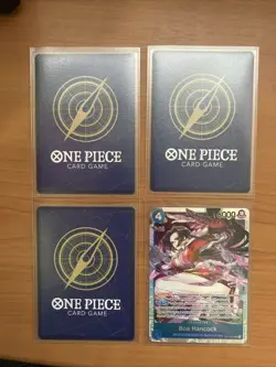4x Playset ST17-004 Boa Hancock SR One Piece TCG ST17 Starter English Playset - Image 2