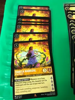 Isabela Madrigal - In the Moment Archazia's Island 4x x4 Disney Lorcana Playset - Image 1