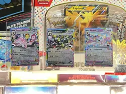 Pokemon Prismatic Evolutions Play Stamped Eevee Complete Set Prize Pack Series 7 - Image 4