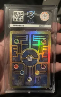 Ancient Mew ACE 8 Cosmos Holo Movie Promo Pokemon Card Vintage 2000 WOTC - Image 2