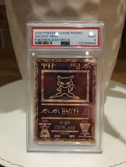 PSA 9 Ancient Mew Promo Pokemon 2000 Movie Card - Image 1