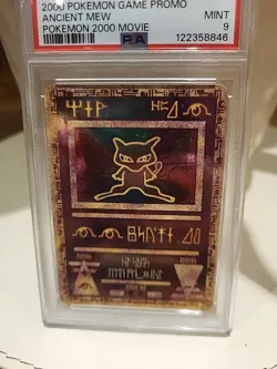 PSA 9 Ancient Mew Promo Pokemon 2000 Movie Card - Image 4