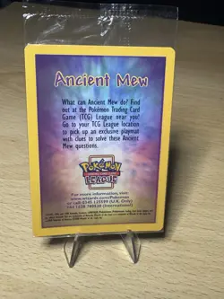 Pokemon Ancient Mew Promo Card 2000 New and Sealed - Image 1