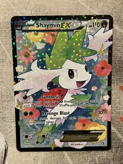 Pokemon - Shaymin EX RC21/RC25 Legendary Treasures Radiant Collection NM - Image 1