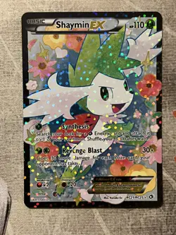 Pokemon - Shaymin EX RC21/RC25 Legendary Treasures Radiant Collection NM - Image 2