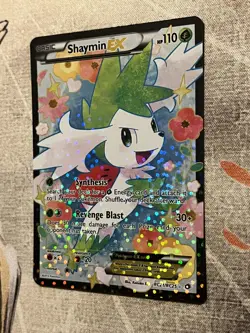 Pokemon - Shaymin EX RC21/RC25 Legendary Treasures Radiant Collection NM - Image 3