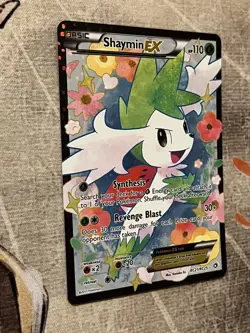 Pokemon - Shaymin EX RC21/RC25 Legendary Treasures Radiant Collection NM - Image 4