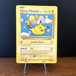 Pokemon Flying Pikachu 40HP Secret Rare 110/108 Evolutions Regular English - Image 1