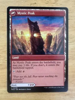 Pinnacle Monk / Mystic Peak MTG Magic the Gathering Card NM Near Mint Modern MH3 - Image 2