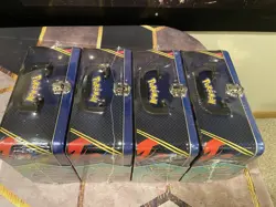 LOT OF 4 🔥Pokemon 2025 Fall Mega Collector Chest Tin Box 6 Packs & 3 Foil Cards - Image 3