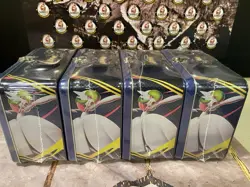 LOT OF 4 🔥Pokemon 2025 Fall Mega Collector Chest Tin Box 6 Packs & 3 Foil Cards - Image 4