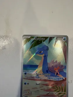 Pokemon Misty's Lapras Destined Rivals 194/182 Holo Card 41A - Image 3