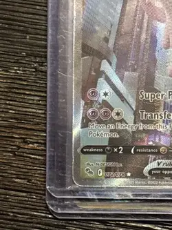 Pokemon Mewtwo V Pokemon GO Full Art Holo Ultra Rare 030/078 220 HP TCG Card - Image 3