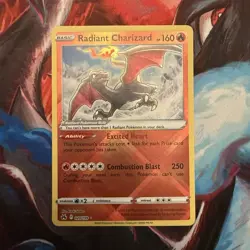 Radiant Charizard 020/159: Pokemon TCG Card - Radiant Rare Crown Zenith - Image 1