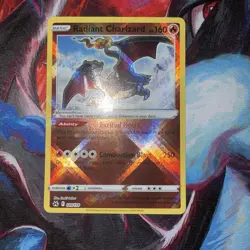 Radiant Charizard 020/159: Pokemon TCG Card - Radiant Rare Crown Zenith - Image 2