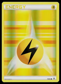Pokemon Card - Lightning Energy Generations 78/83 Common Reverse Holo - Image 1